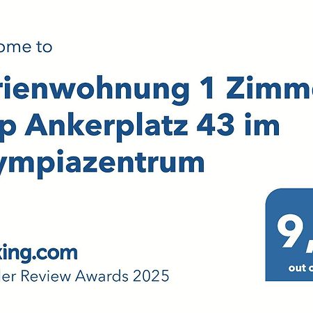 Ferienwohnung 1 Zimmer App Ankerplatz 43 Im Olympiazentrum Kiel Exterior photo