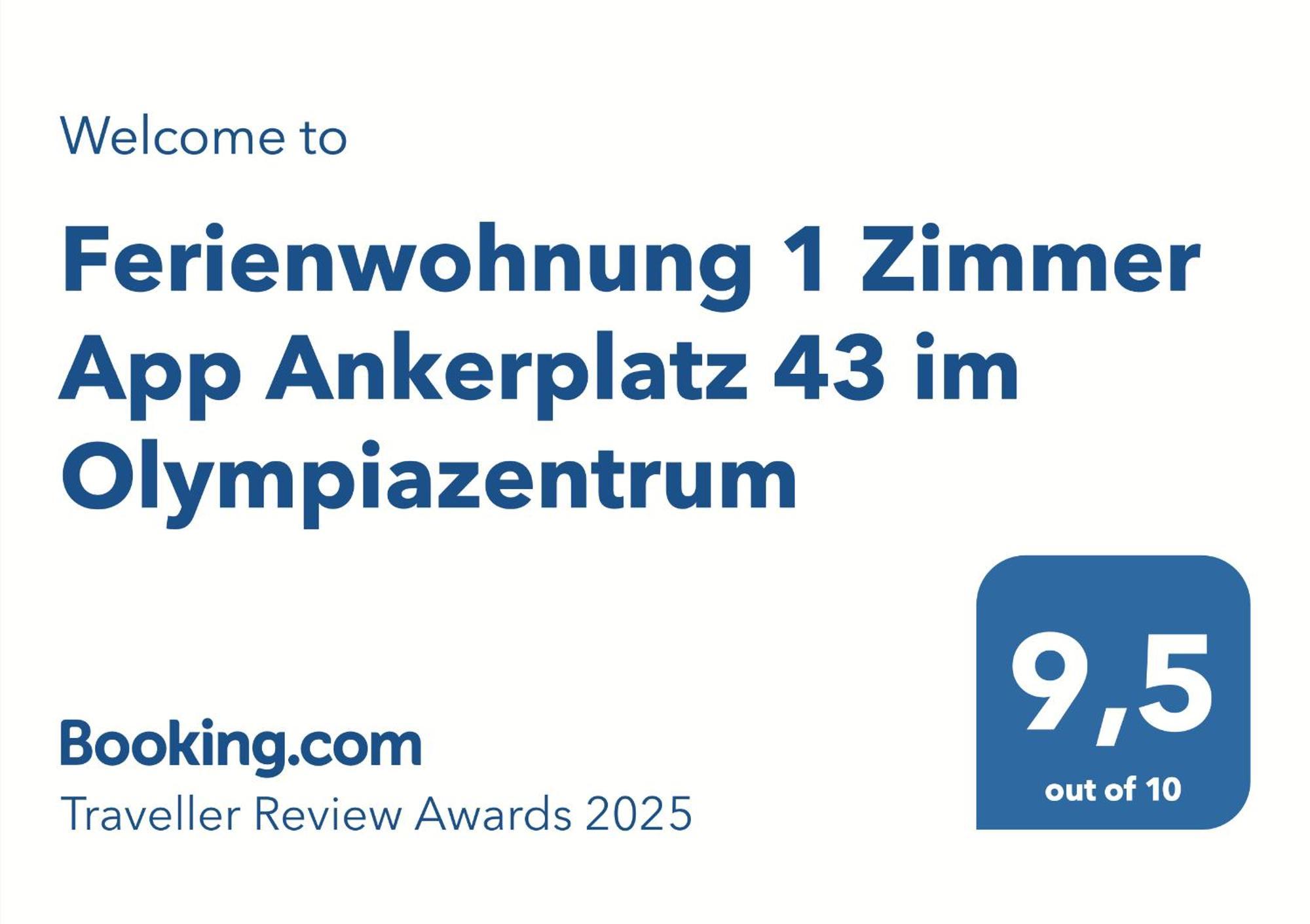 Ferienwohnung 1 Zimmer App Ankerplatz 43 Im Olympiazentrum Kiel Exterior photo